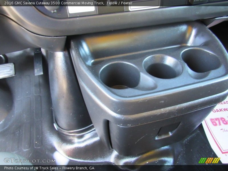 Yellow / Pewter 2016 GMC Savana Cutaway 3500 Commercial Moving Truck