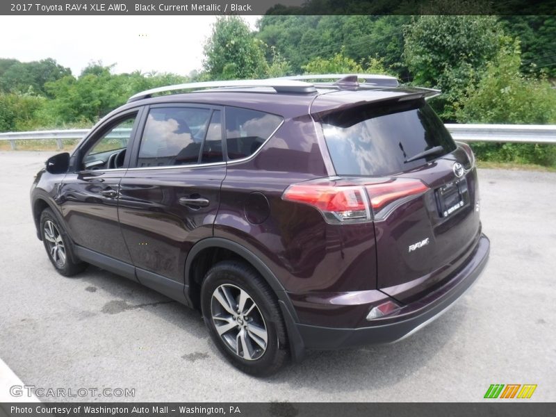 Black Current Metallic / Black 2017 Toyota RAV4 XLE AWD