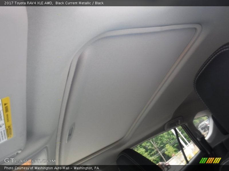 Black Current Metallic / Black 2017 Toyota RAV4 XLE AWD