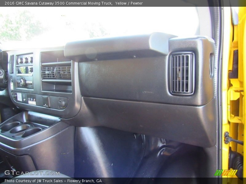 Yellow / Pewter 2016 GMC Savana Cutaway 3500 Commercial Moving Truck
