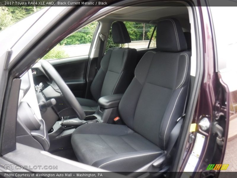 Black Current Metallic / Black 2017 Toyota RAV4 XLE AWD