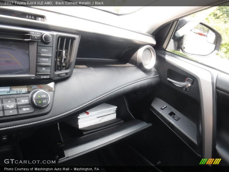 Black Current Metallic / Black 2017 Toyota RAV4 XLE AWD