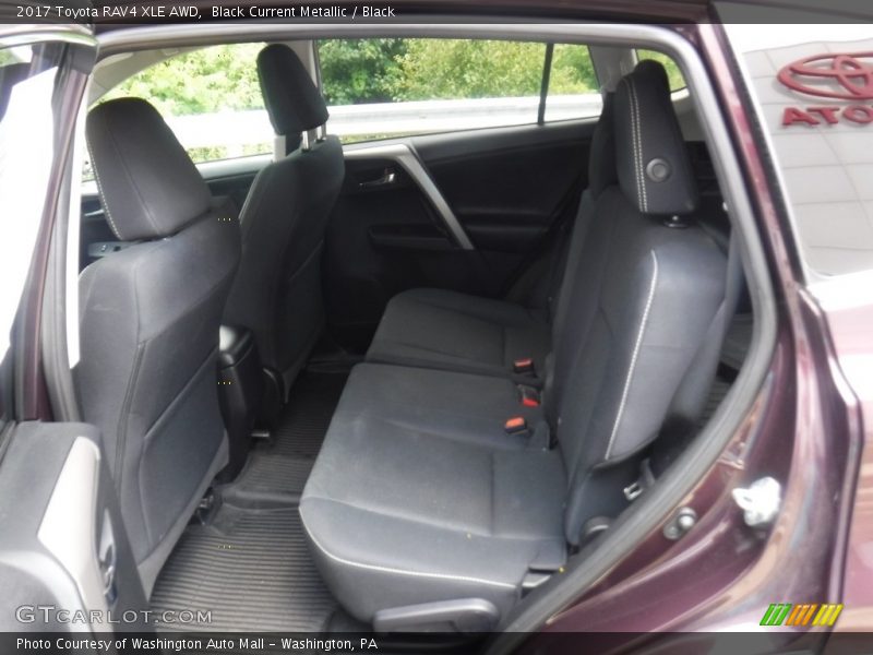 Black Current Metallic / Black 2017 Toyota RAV4 XLE AWD