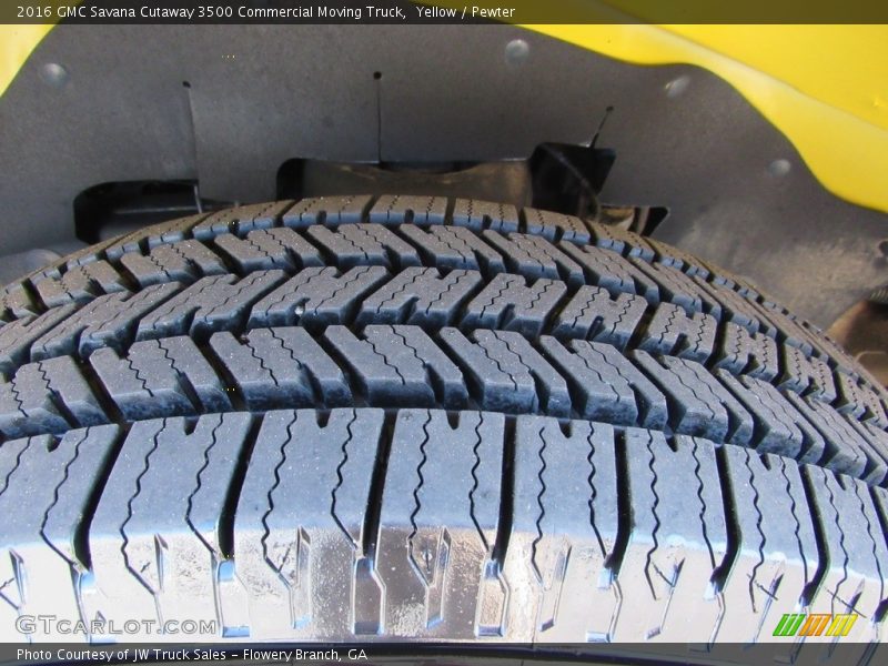 Yellow / Pewter 2016 GMC Savana Cutaway 3500 Commercial Moving Truck