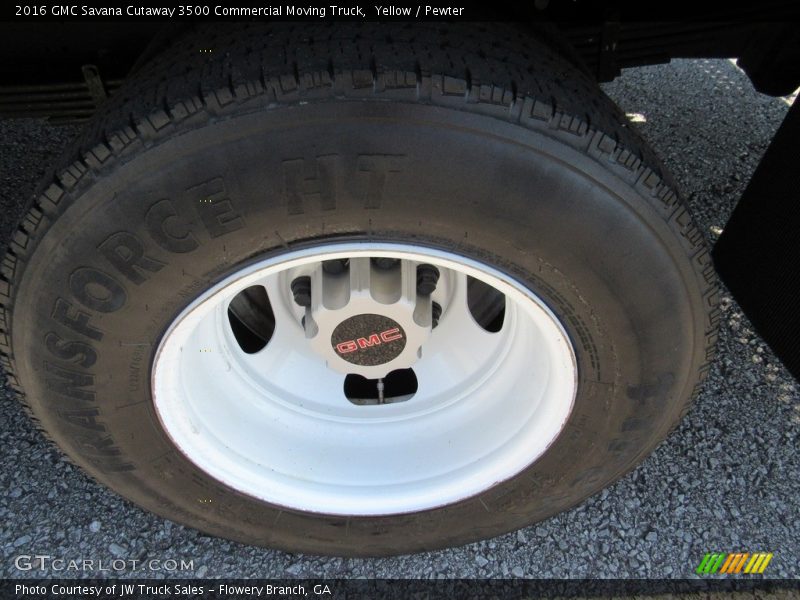 Yellow / Pewter 2016 GMC Savana Cutaway 3500 Commercial Moving Truck