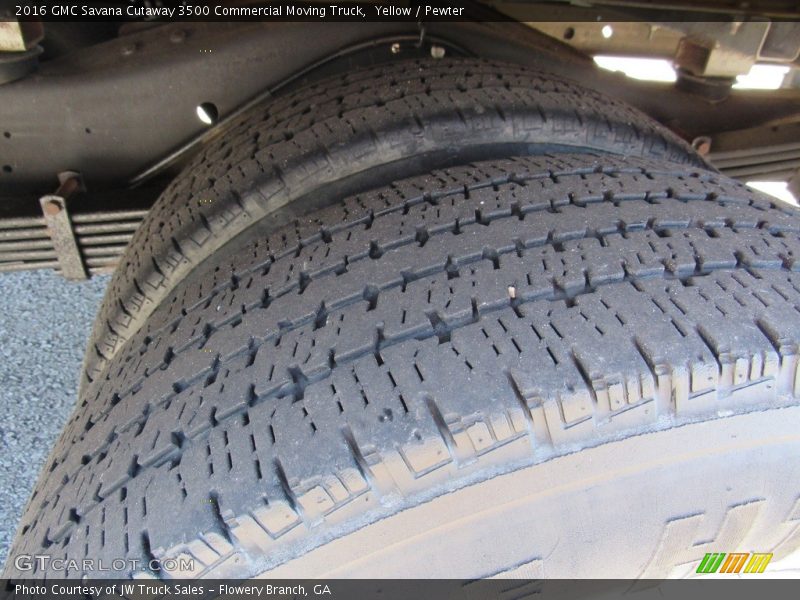 Yellow / Pewter 2016 GMC Savana Cutaway 3500 Commercial Moving Truck