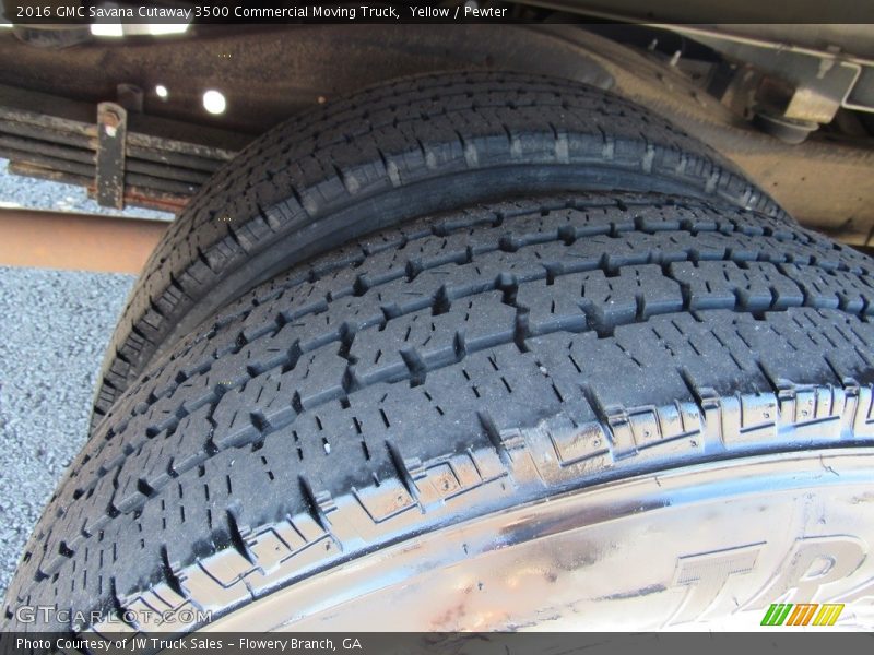 Yellow / Pewter 2016 GMC Savana Cutaway 3500 Commercial Moving Truck