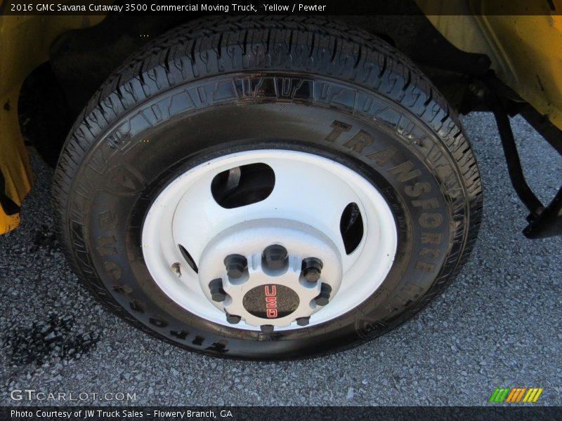 Yellow / Pewter 2016 GMC Savana Cutaway 3500 Commercial Moving Truck