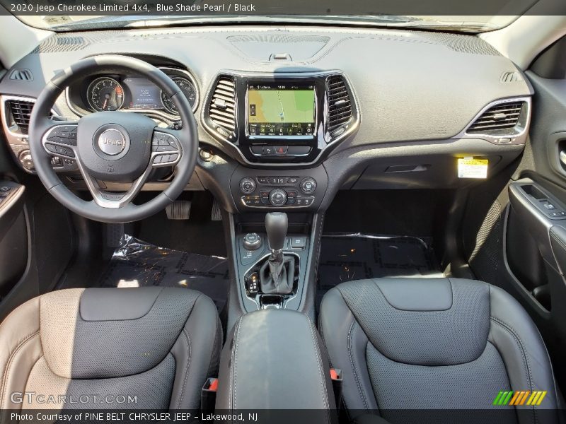 Blue Shade Pearl / Black 2020 Jeep Cherokee Limited 4x4