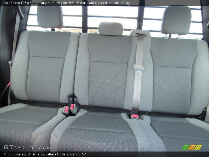 Oxford White / Medium Earth Gray 2017 Ford F350 Super Duty XL Crew Cab 4x4