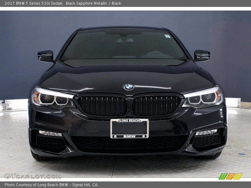 Black Sapphire Metallic / Black 2017 BMW 5 Series 530i Sedan