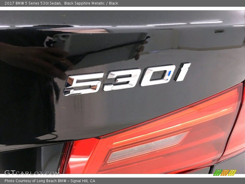 Black Sapphire Metallic / Black 2017 BMW 5 Series 530i Sedan