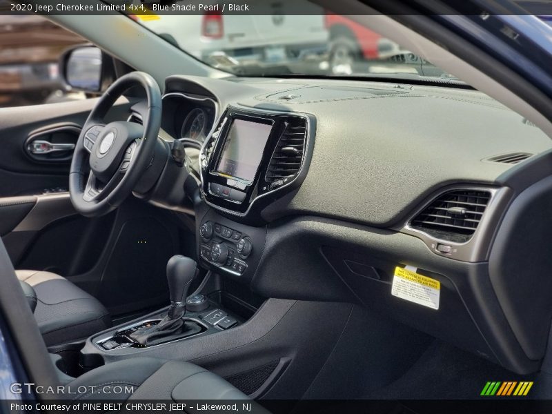 Blue Shade Pearl / Black 2020 Jeep Cherokee Limited 4x4
