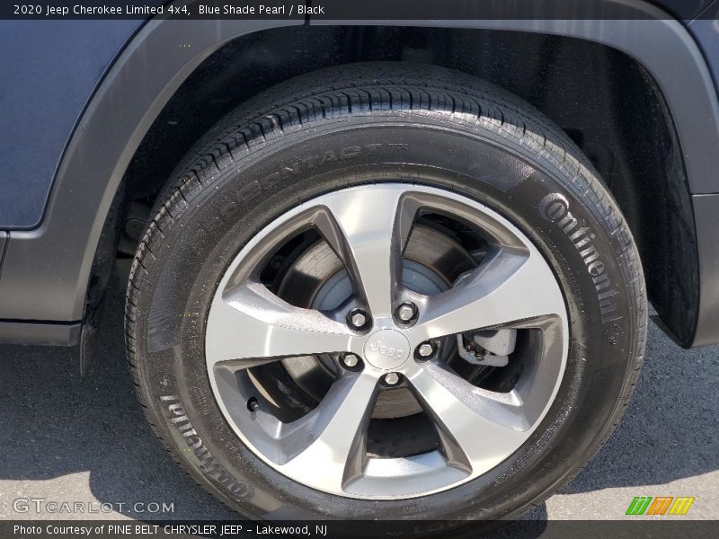 Blue Shade Pearl / Black 2020 Jeep Cherokee Limited 4x4