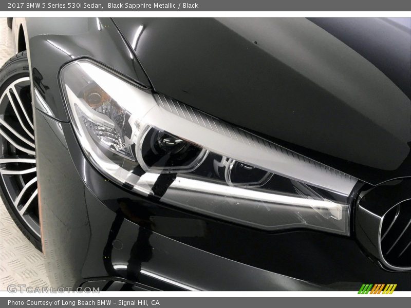 Black Sapphire Metallic / Black 2017 BMW 5 Series 530i Sedan