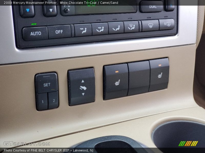 Controls of 2009 Mountaineer Premier