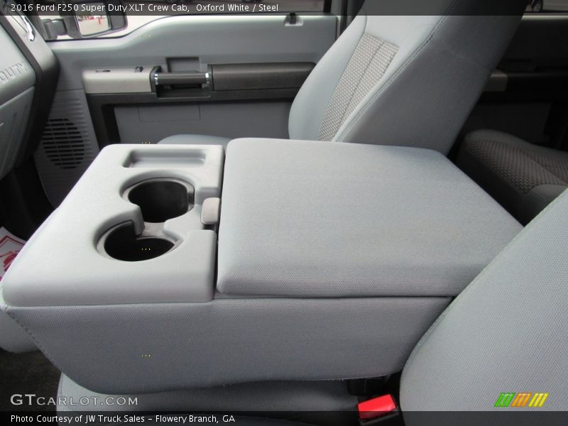 Oxford White / Steel 2016 Ford F250 Super Duty XLT Crew Cab