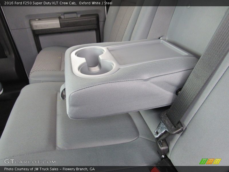 Oxford White / Steel 2016 Ford F250 Super Duty XLT Crew Cab