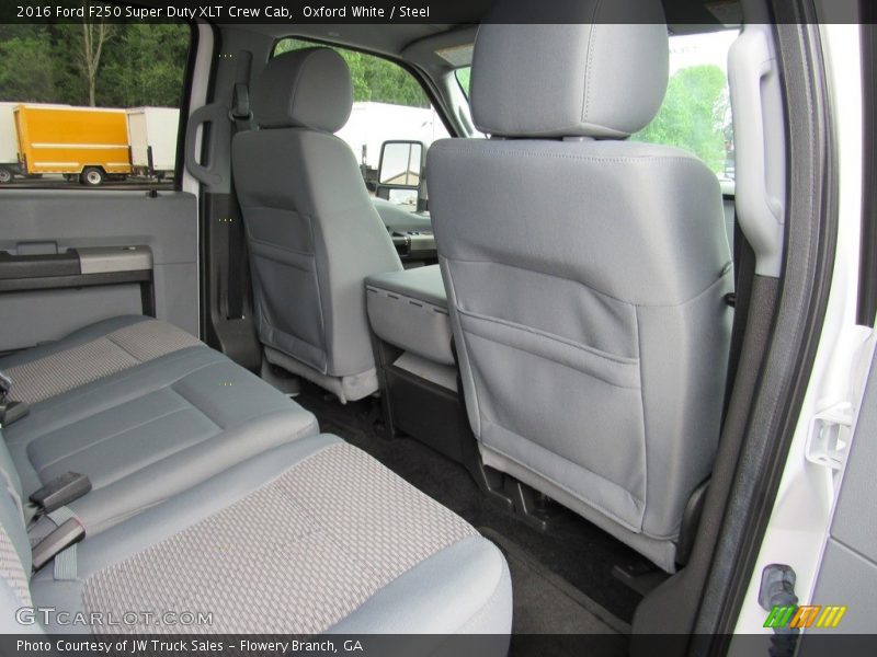 Oxford White / Steel 2016 Ford F250 Super Duty XLT Crew Cab