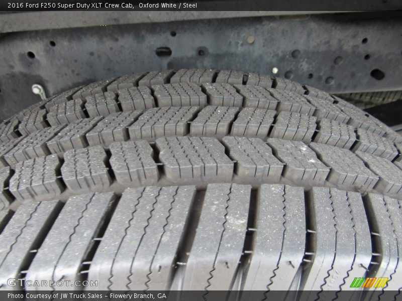 Oxford White / Steel 2016 Ford F250 Super Duty XLT Crew Cab