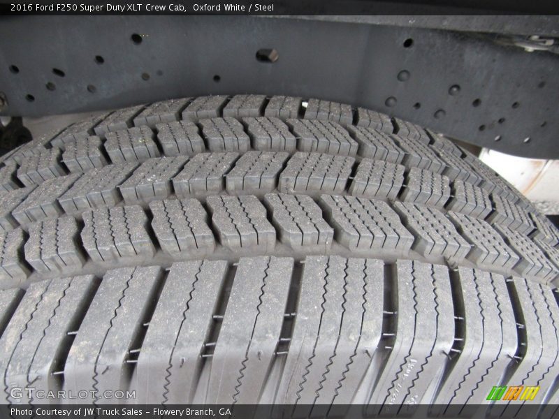 Oxford White / Steel 2016 Ford F250 Super Duty XLT Crew Cab