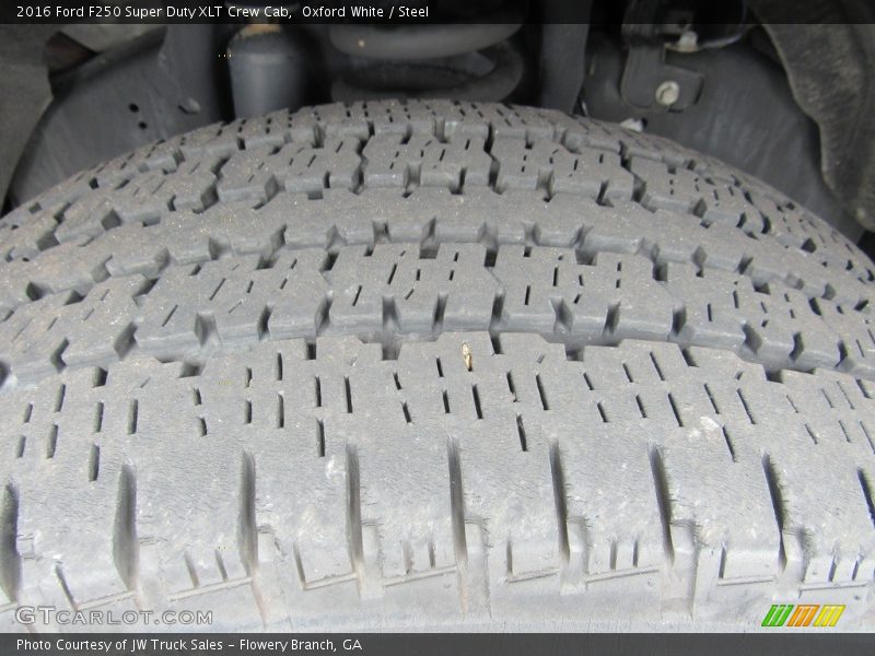 Oxford White / Steel 2016 Ford F250 Super Duty XLT Crew Cab