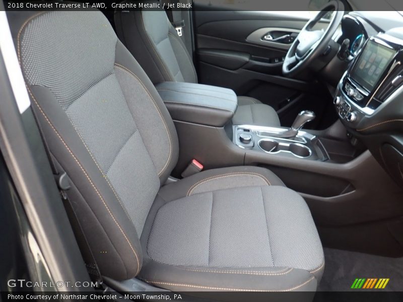 Graphite Metallic / Jet Black 2018 Chevrolet Traverse LT AWD