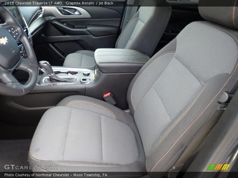 Graphite Metallic / Jet Black 2018 Chevrolet Traverse LT AWD