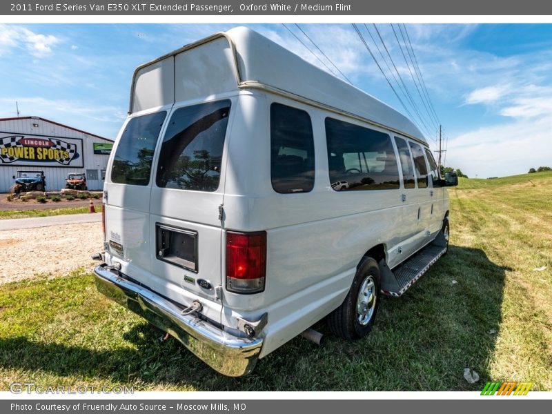 Oxford White / Medium Flint 2011 Ford E Series Van E350 XLT Extended Passenger