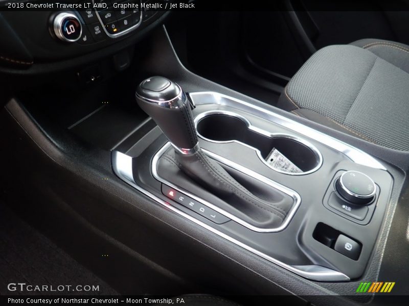 Graphite Metallic / Jet Black 2018 Chevrolet Traverse LT AWD