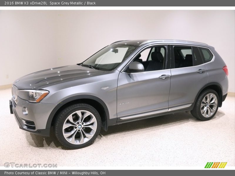 Space Grey Metallic / Black 2016 BMW X3 xDrive28i