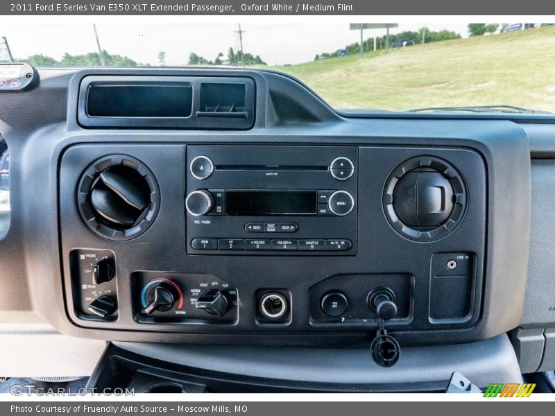 Oxford White / Medium Flint 2011 Ford E Series Van E350 XLT Extended Passenger