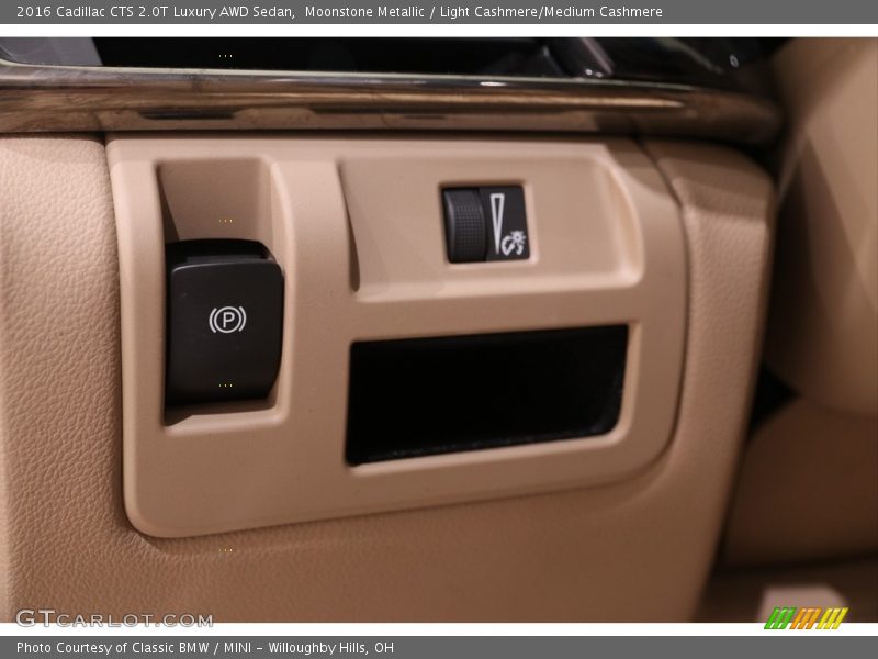 Moonstone Metallic / Light Cashmere/Medium Cashmere 2016 Cadillac CTS 2.0T Luxury AWD Sedan