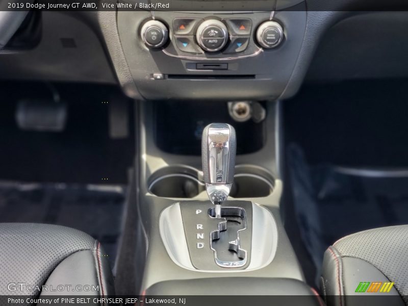 Vice White / Black/Red 2019 Dodge Journey GT AWD