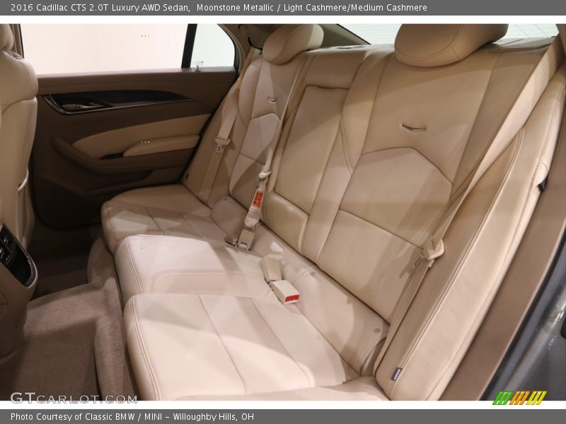 Moonstone Metallic / Light Cashmere/Medium Cashmere 2016 Cadillac CTS 2.0T Luxury AWD Sedan