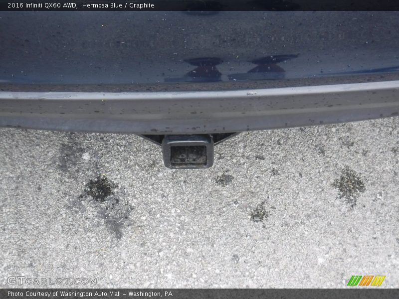 Hermosa Blue / Graphite 2016 Infiniti QX60 AWD