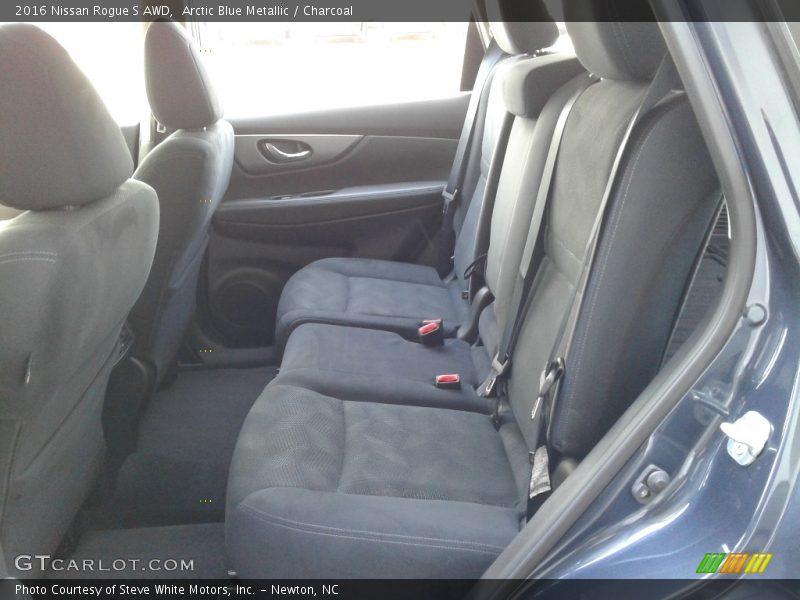 Rear Seat of 2016 Rogue S AWD