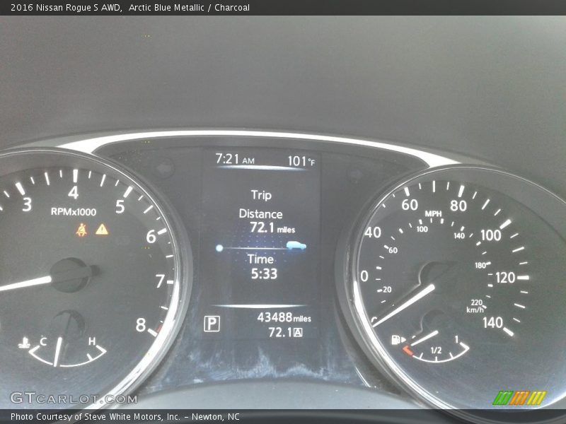  2016 Rogue S AWD S AWD Gauges