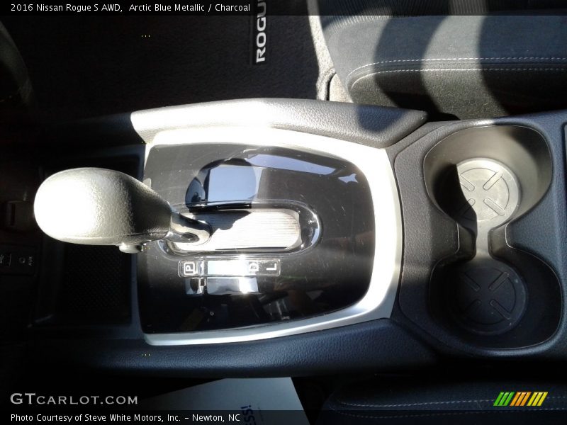 Arctic Blue Metallic / Charcoal 2016 Nissan Rogue S AWD