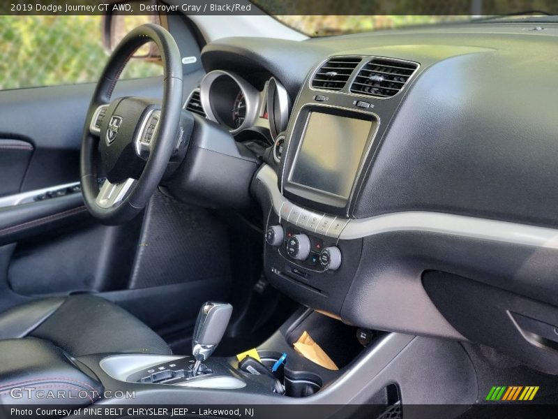 Destroyer Gray / Black/Red 2019 Dodge Journey GT AWD