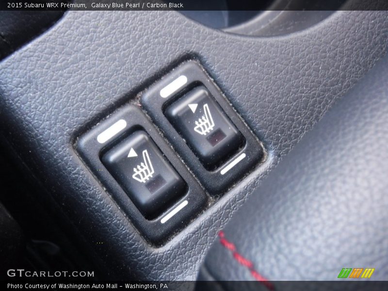 Galaxy Blue Pearl / Carbon Black 2015 Subaru WRX Premium