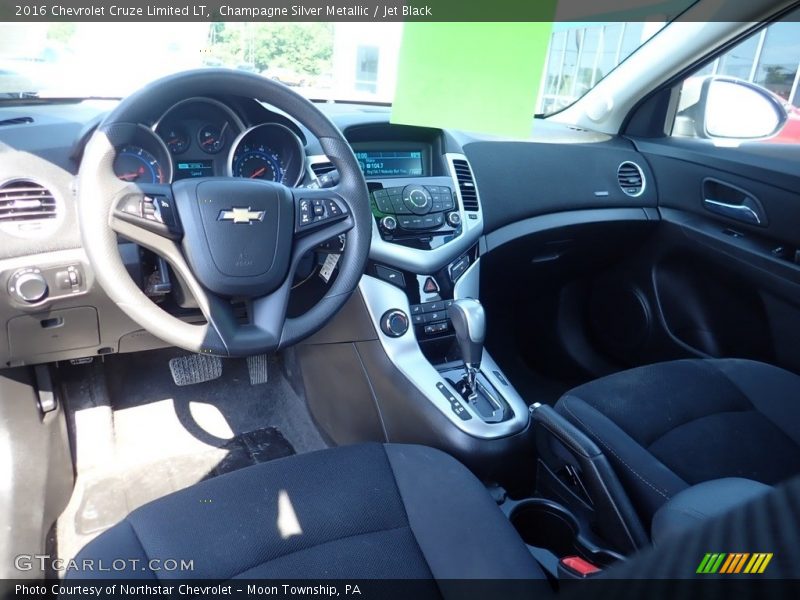 Champagne Silver Metallic / Jet Black 2016 Chevrolet Cruze Limited LT