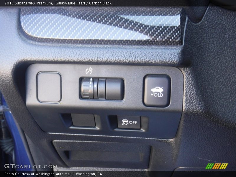 Controls of 2015 WRX Premium