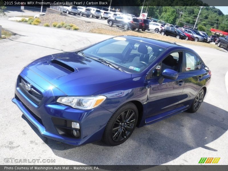 Galaxy Blue Pearl / Carbon Black 2015 Subaru WRX Premium