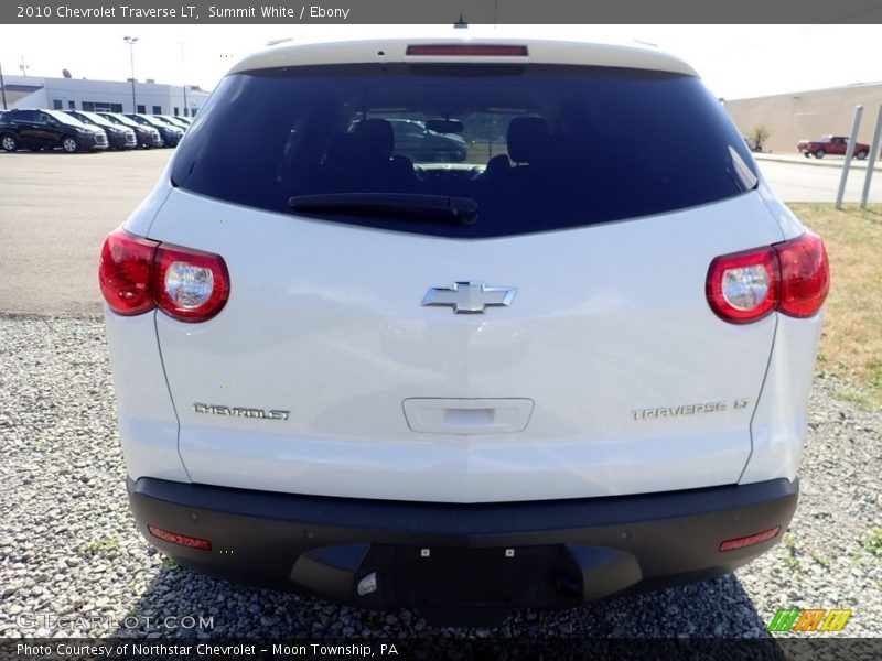 Summit White / Ebony 2010 Chevrolet Traverse LT