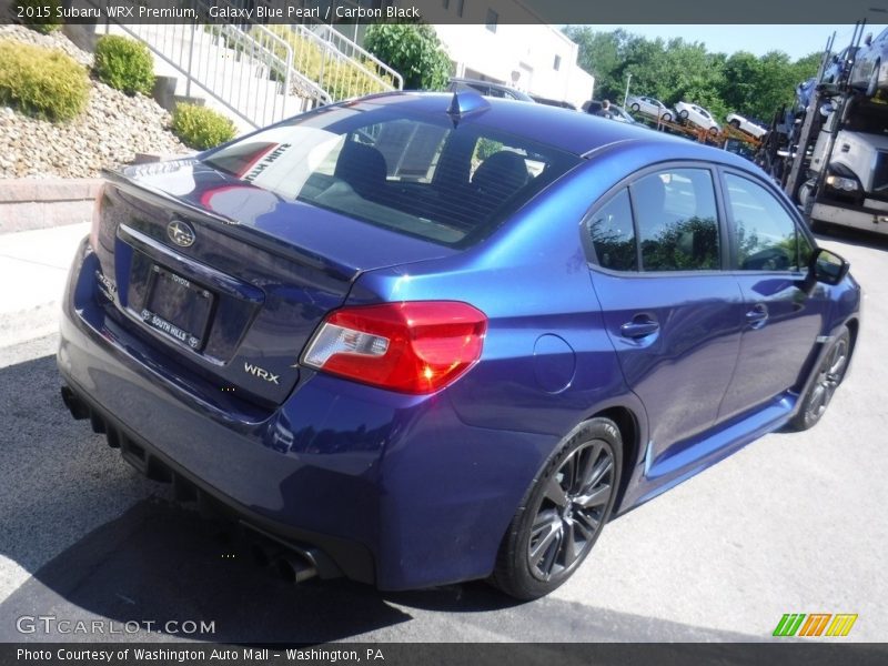 Galaxy Blue Pearl / Carbon Black 2015 Subaru WRX Premium