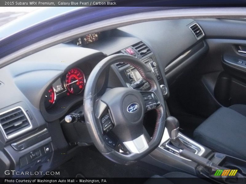 Galaxy Blue Pearl / Carbon Black 2015 Subaru WRX Premium