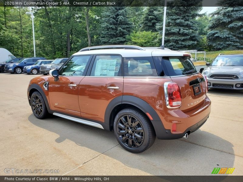 Chestnut / Carbon Black 2020 Mini Countryman Cooper S All4