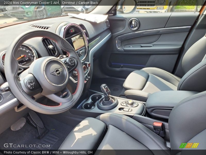 Chestnut / Carbon Black 2020 Mini Countryman Cooper S All4