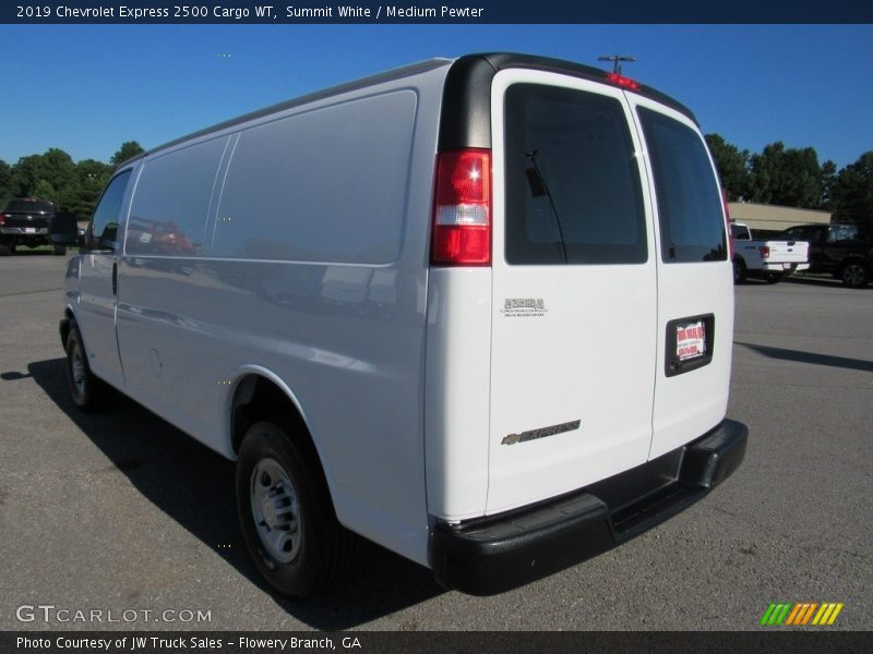 Summit White / Medium Pewter 2019 Chevrolet Express 2500 Cargo WT